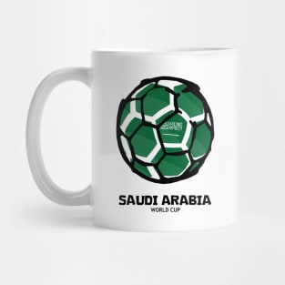 Saudi Arabia Football Country Flag Mug